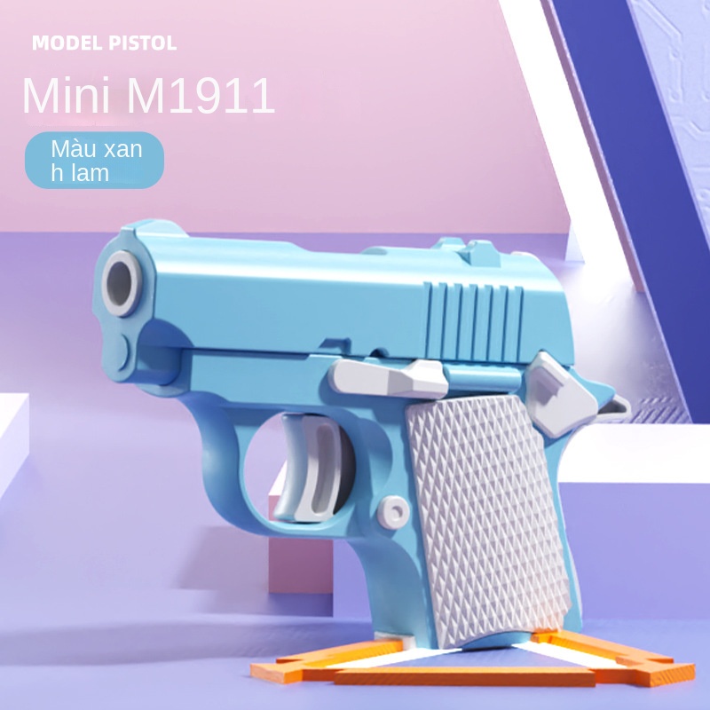 Mô Hình Đồ Chơi Dao Và Bức Xạ mini 3d m1911