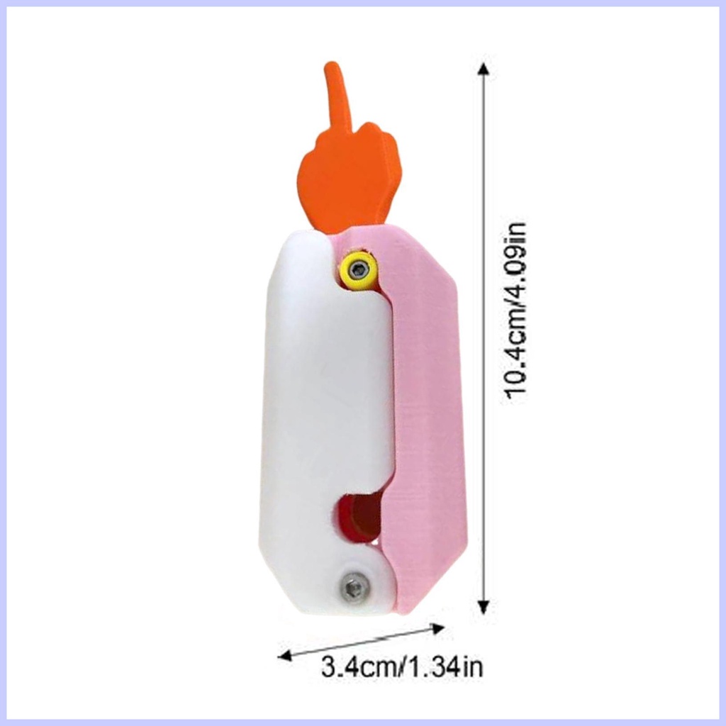Đồ Chơi Hình Củ Cà Rốt 3d mini Cho Bé