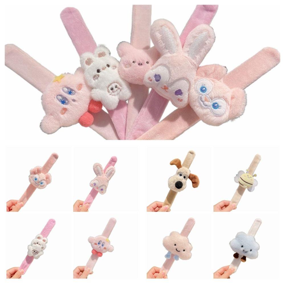 Mluck Đồ Chơi Vòng Tay Khỉ / Cá Sấu / Gấu Trúc Nhồi Bông Mềm Mại Dễ Thương Dành Cho Bé