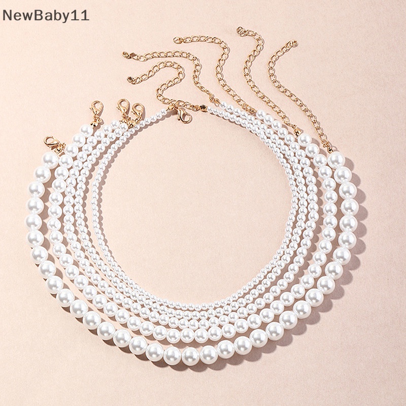 Dây Chuyền Chuỗi Ngọc Trai Nhân Tạo Phong Cách vintage Thời Trang Cho Nữ