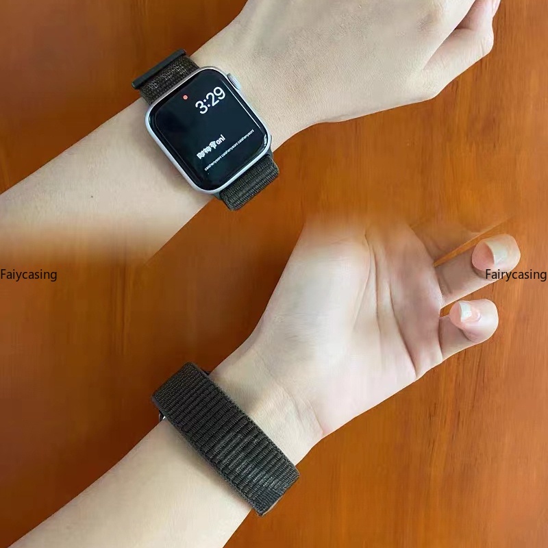 Dây Đeo nylon Cho Đồng Hồ Thông Minh apple watch 9 8 7 49mm 44mm 40mm 45mm 41mm 38mm 42mm ultra 2 8 se 7 6 5 4 3