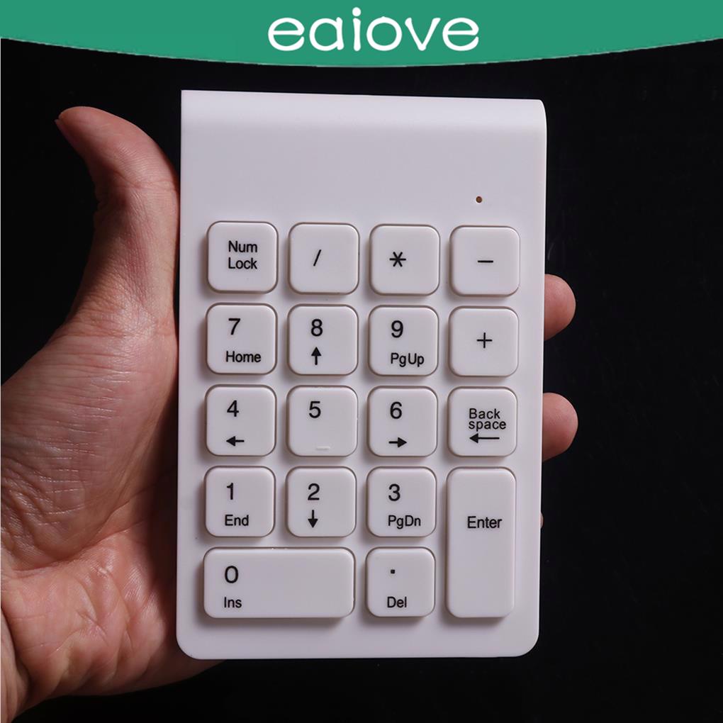 Bàn Phím Số 18 Phím Không Dây 2 Ghz usb Dành Cho laptop notebook