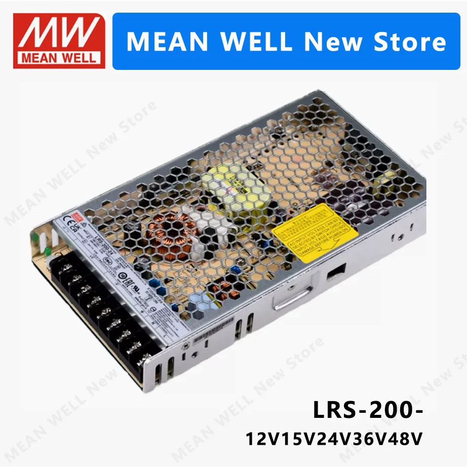 WELL LRS-200-5 MEAN LRS-200 LRS-200-12 LRS-200-15 LRS-200-24 LRS-200-36 LRS-200-48 MEANWELL LRS 200 