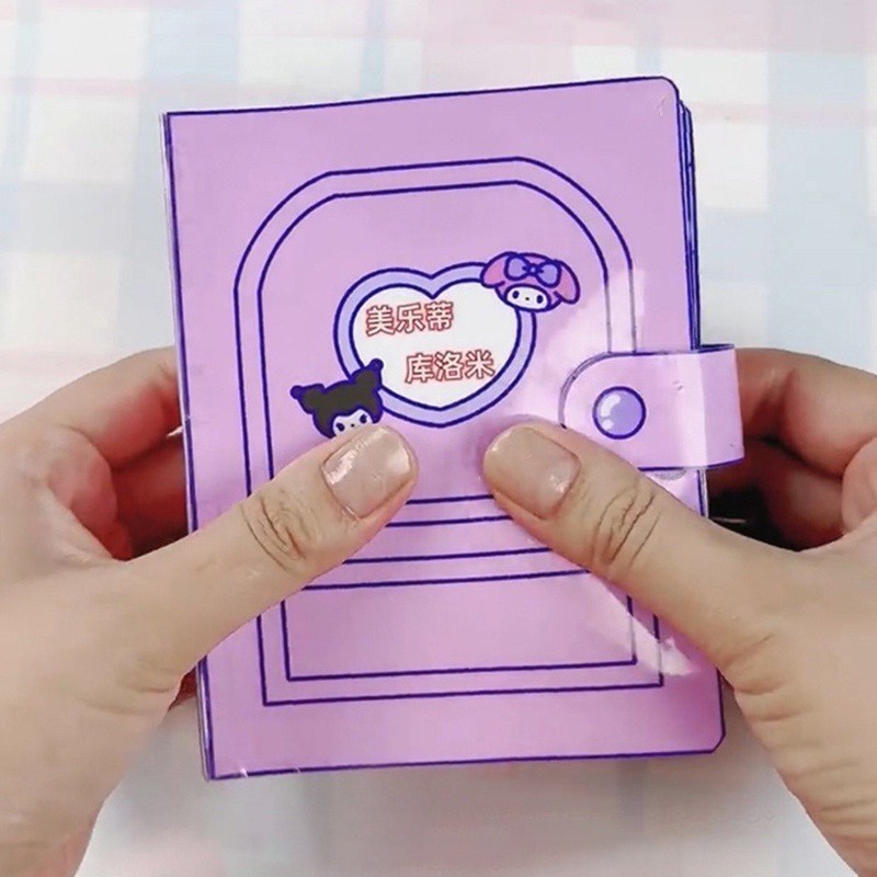 Sanrio Cuốn Sách Dán Hình kuromi kuromi Dễ Thương Cho Bé