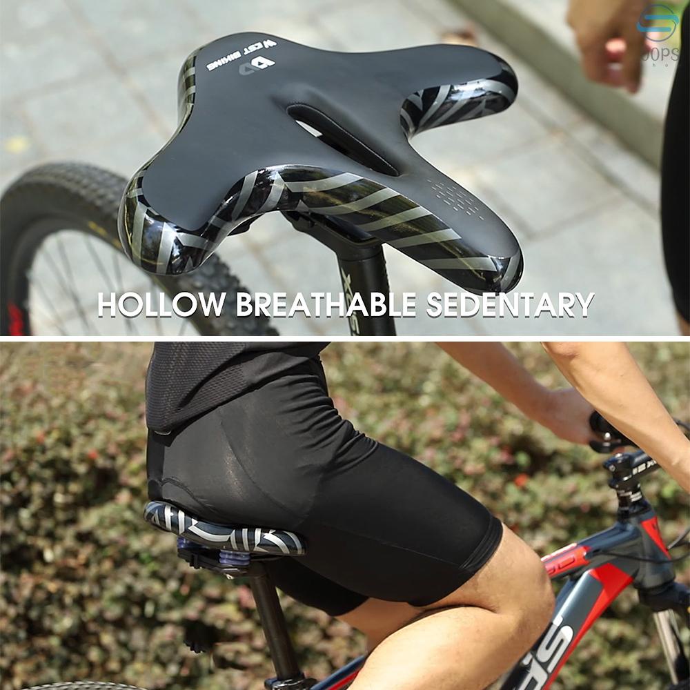 Yên Xe Đạp Leo Núi Bản Rộng Thoải Mái Chống Thấm Nước Cho Nam Nữ