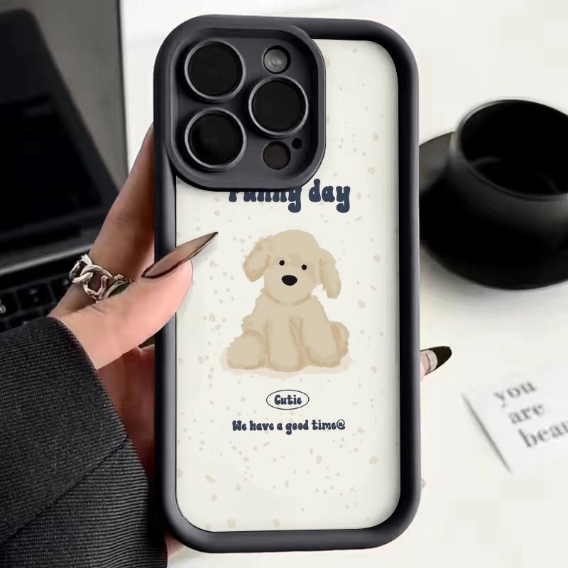 Ốp Lưng Hình Cún Đáng Yêu Cho 13 apple promax 11 days promax15 eyes 14 / 12 apple 15 apple gqs2