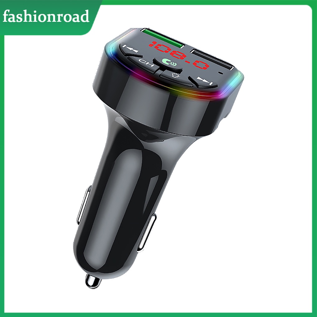 Máy Nghe Nhạc mp3 Không Dây 12v-24v Màn Hình led Hiển Thị Rảnh Tay Kèm Sạc usb Chuyên Dụng Cho Xe Hơi