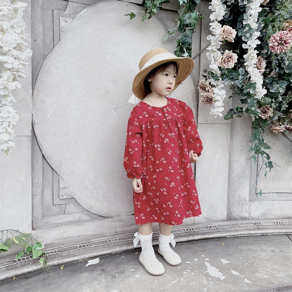 VÁY THU BÉ GÁI SÀNH ĐIỆU OP2247