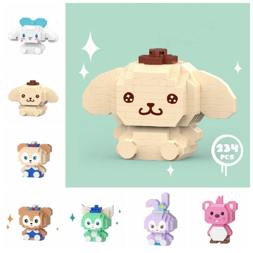 Daron1 Bộ Đồ Chơi Khối Xây Dựng Vòng Lặp Tự Làm Dễ Thương Cho Bé