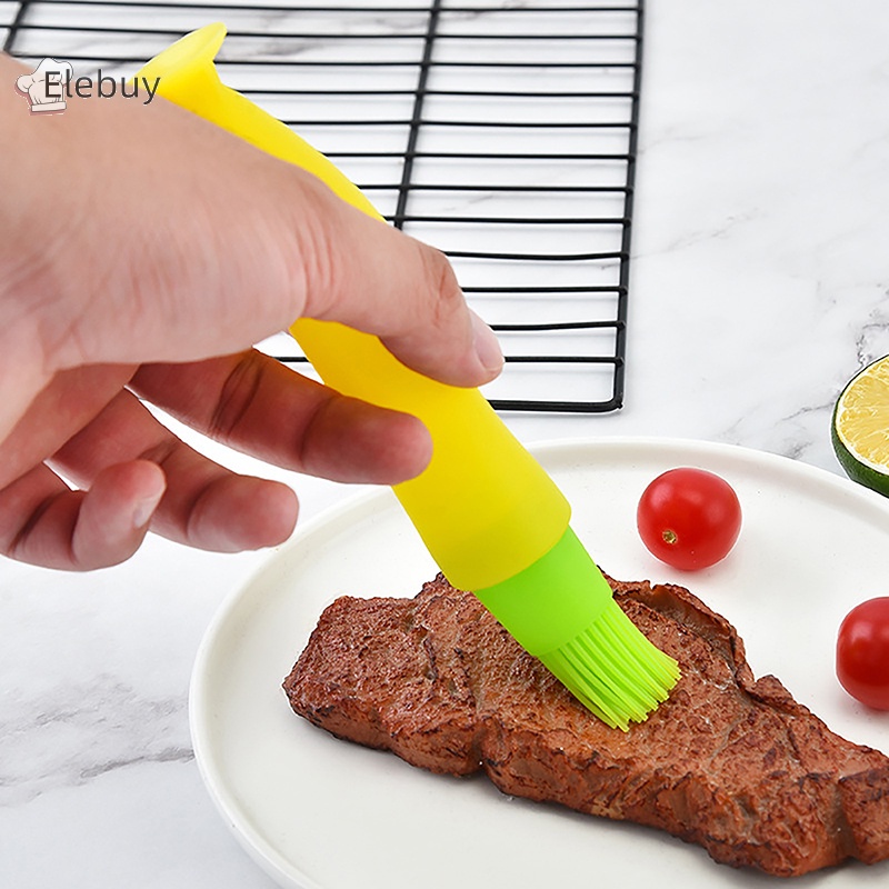 Bình Đựng Dầu Có Cọ Phết Bằng silicone Chịu Nhiệt Cao Tiện Dụng Cho Nhà Bếp