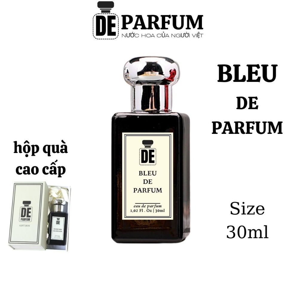Nước hoa Bleu De Parfum 2018 chính hãng 30ml thơm lâu hương tươi mát sang trọng