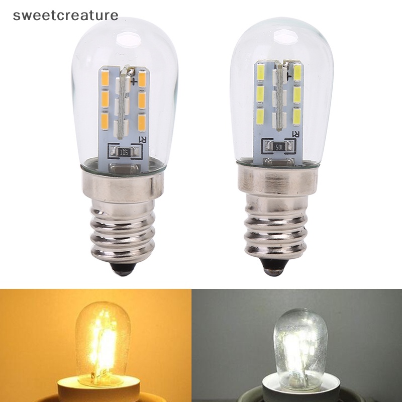 Bóng Đèn led e12 Bằng Thủy Tinh Dùng Cho Máy May Tủ Lạnh