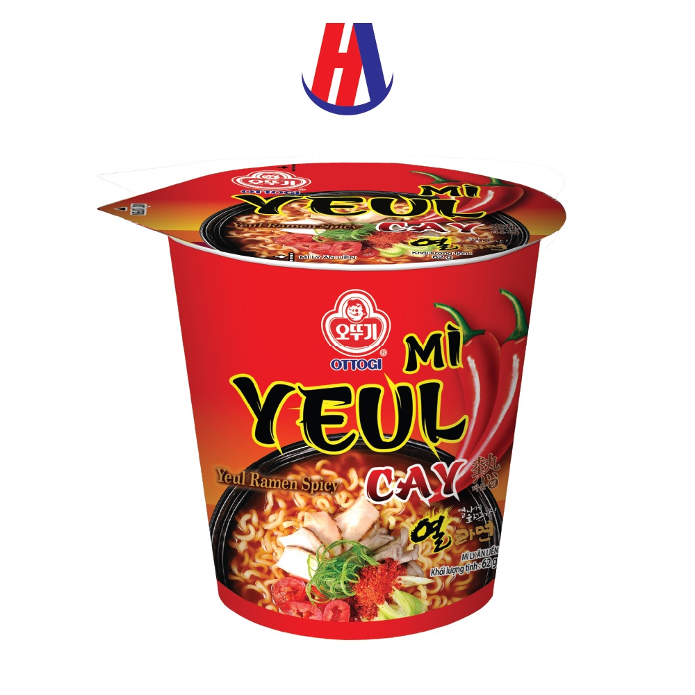 Mì Ly Yeul cay Ottogi 62g