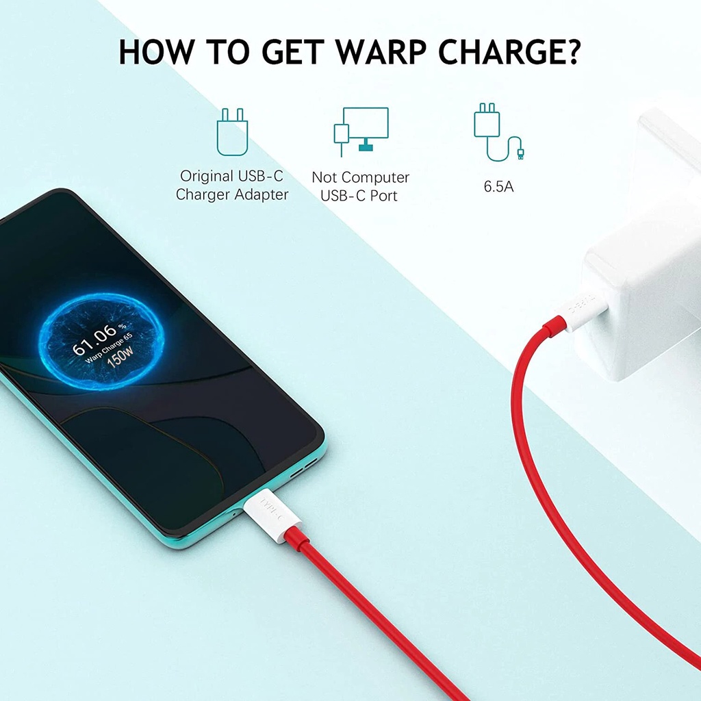 Guugei Dây Cáp Sạc Nhanh 150w Đầu type c Sang type c Cho oneplus 10t oneplus ace pro ace realme gt neo 5