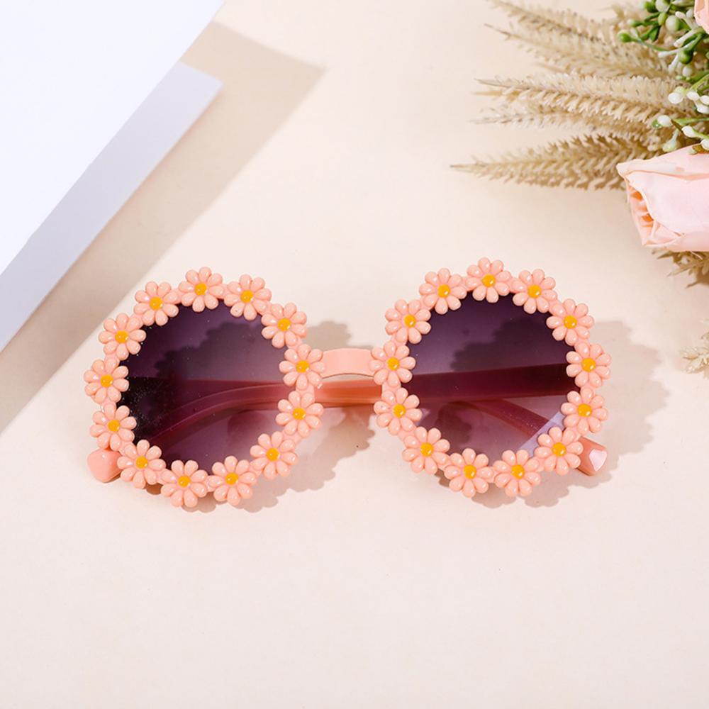 Sms Kính Mát Hình Hoa Bằng acrylic Chống Tia uv400 c6z5 Cho Bé