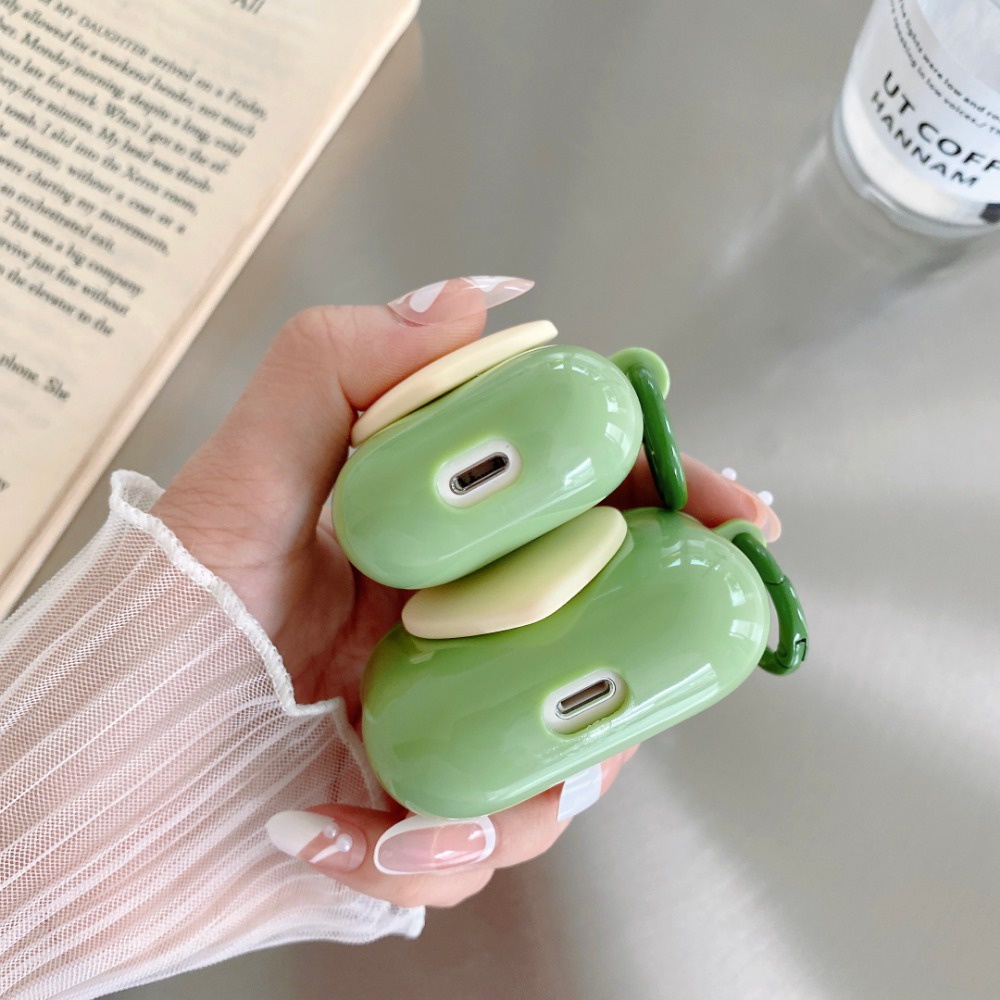 Thời Trang Vỏ Bảo Vệ Hộp Sạc Tai Nghe airpods 1 2 3 pro 2 bluetooth Không Dây Chất Liệu Mềm Chống Bụi Hình Trái Tim 3d