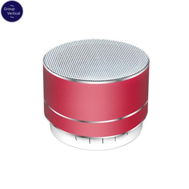 Loa bluetooth 3.0 GROUP VERTICAL a10 bằng kim loại có đèn led và phụ kiện