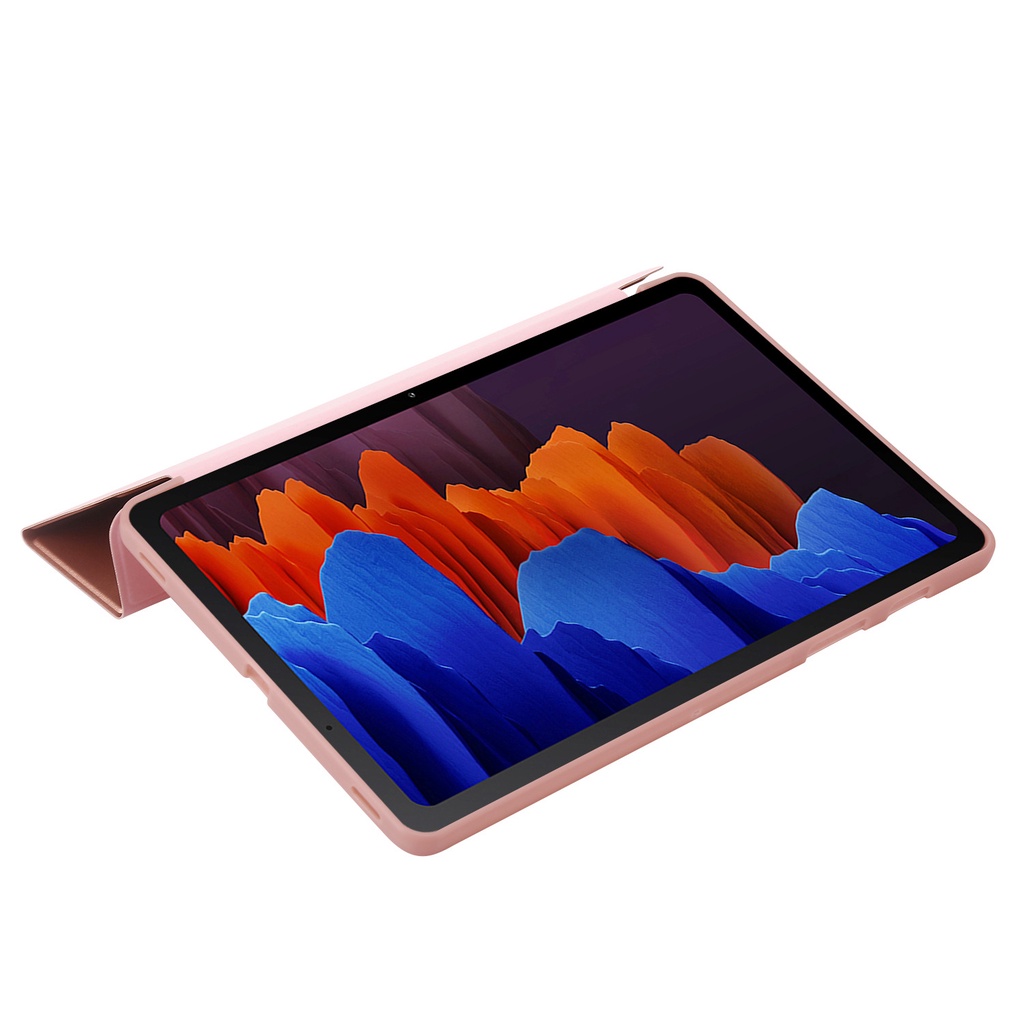 Bao Da Máy Tính Bảng Silicon Gập Ba Khúc Thông Minh Cho samsung galaxy tab s9 fe + 12.4 2023 s9 plus s9fe 10.9 wi-fi sm-J510 Ốp