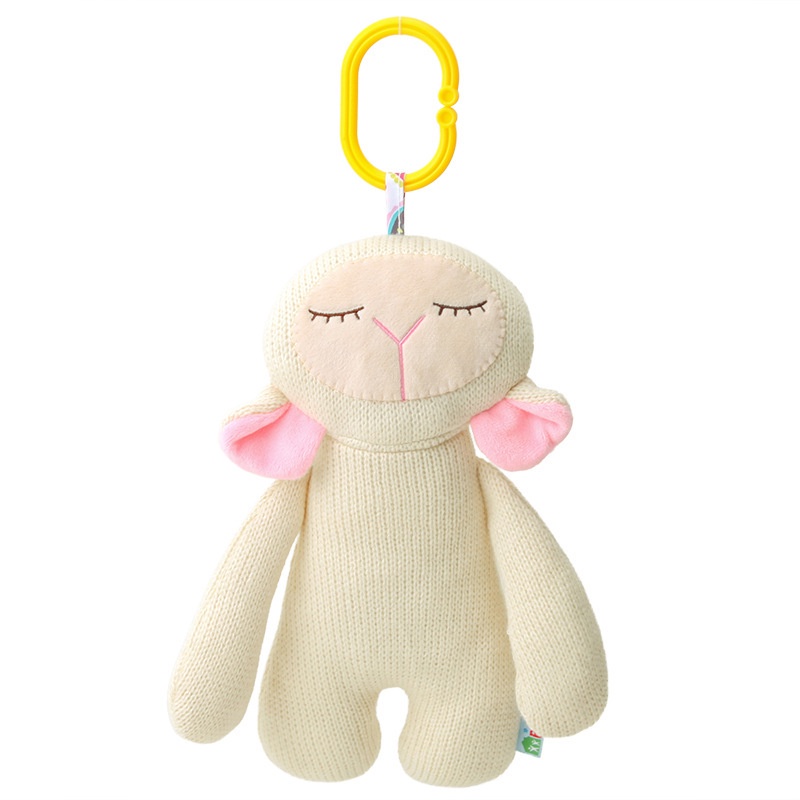 Thú Nhồi Bông Hình Cừu Sáng Tạo Cho Bé 0-2 Tuổi