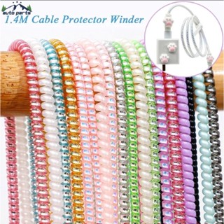 Vỏ tpu Xoắn Ốc Bảo Vệ Dây Cáp Sạc / Tai Nghe Chống Đứt Tiện Dụng