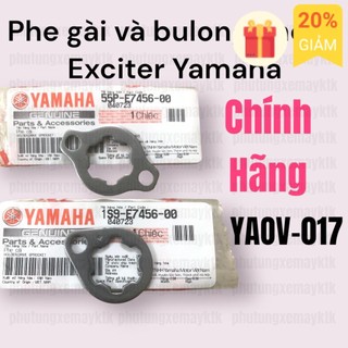 YAOV Phe gài và bulong nhông Exciter PM