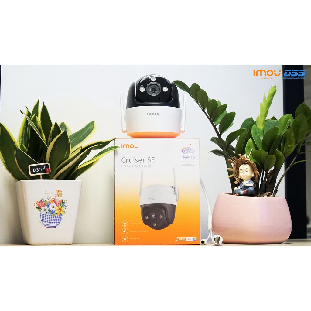 Camera Wifi Speed Dome Full Color - IMOU Cruiser SE  - Giải Pháp Quan Sát Vào Ban Đêm