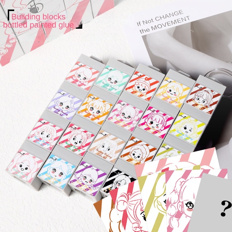 MONJA Gel Sơn Móng Tay Bọt Biển Pat Gradient Tranh Gel Hàng Mới Về Bột Blusher   Kế Móng Tay Ngâm Tắt UV LED Gel Móng Tay 1 Cái * KÍNH