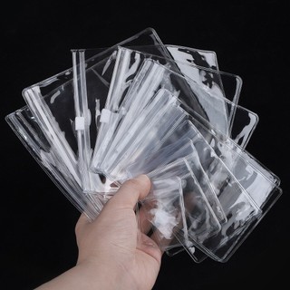  Túi zip Nhỏ Bằng pvc Trong Suốt Dùng Đựng Trang Sức 