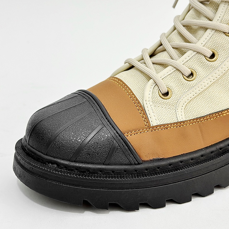 Giày martin nam giày nam cổ cao trắng giày thoáng khí chất lượng cao giày nam