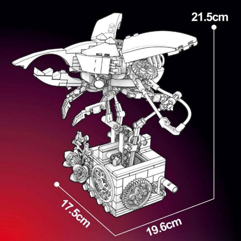 Hàng Mới Về Mới Bộ Đồ Chơi Lắp Ráp Cơ Khí jd011-014 Bằng Bọ Cạp Cho Bé