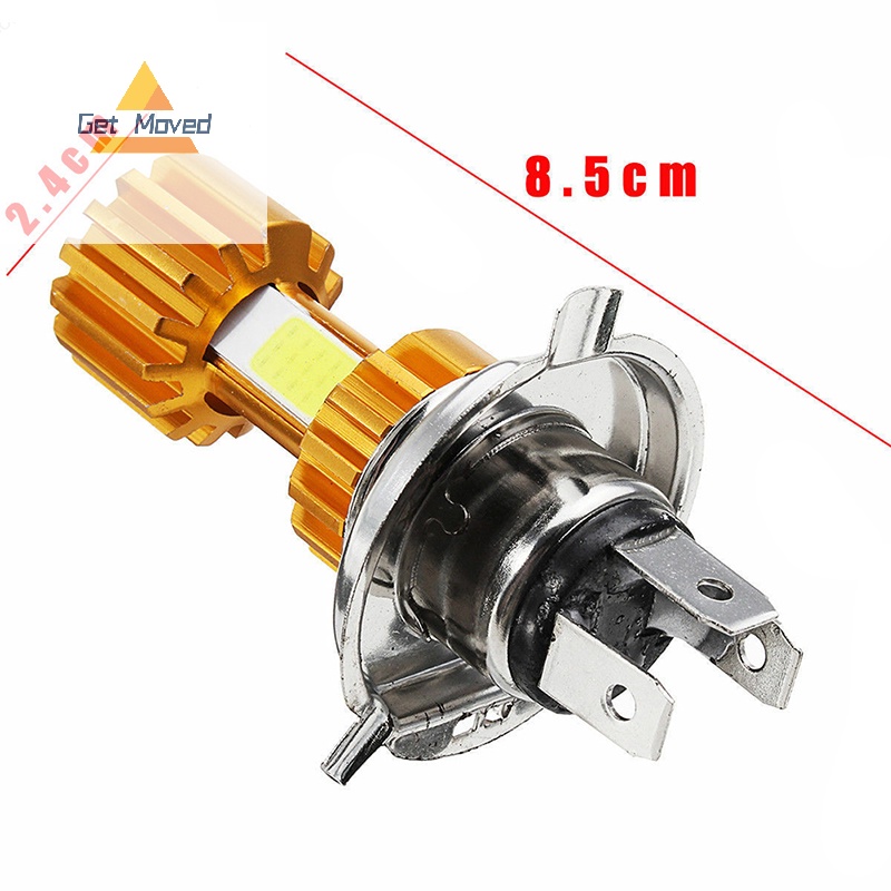 Bóng Đèn Pha led 3 cob 500lm > h4 10w 500lm Mới