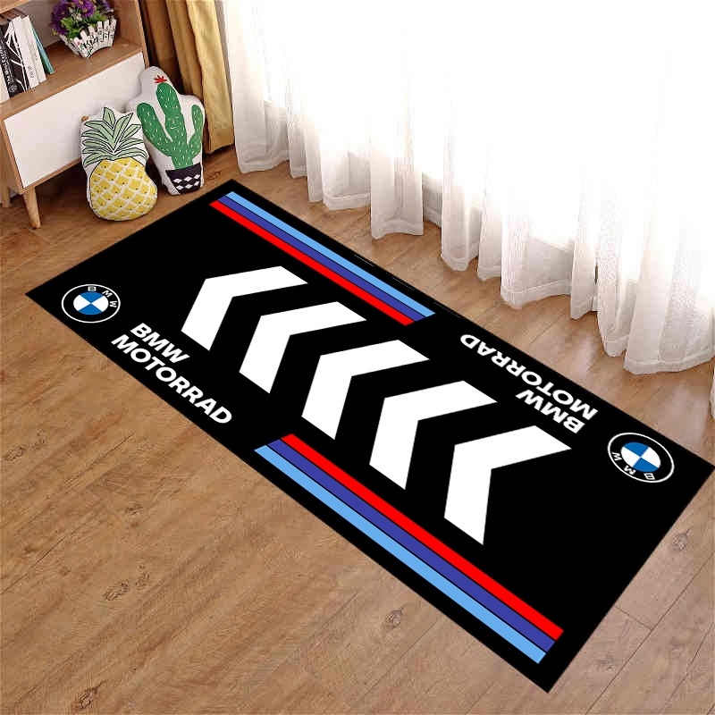 Thảm Chùi Chân Chống Trượt 50x160cm Dành Cho Xe Mô Tô honda kawasaki yamaha bmw suzuki