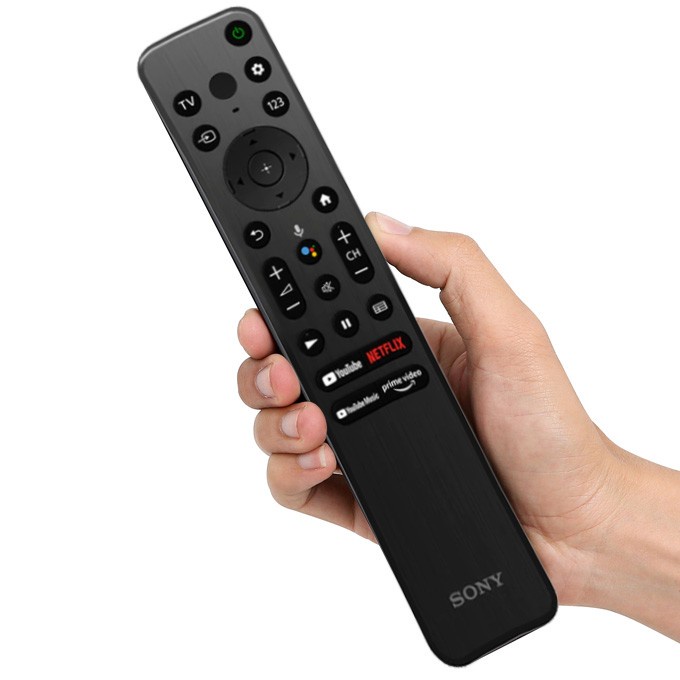 Điều khiển remote từ xa dùng cho tivi sony có giọng nói -  tx800p - hàng chính hãng - tặng kèm pin
