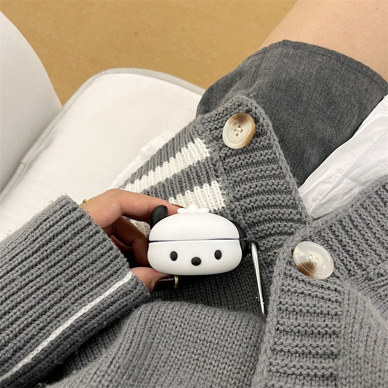 Vỏ Bảo Vệ Hộp Sạc Tai Nghe bluetooth Không Dây Samsung Galaxy Buds-2-Live-Pro-FE Bằng Silicon Mềm Họa Tiết Hoạt Hình 3d