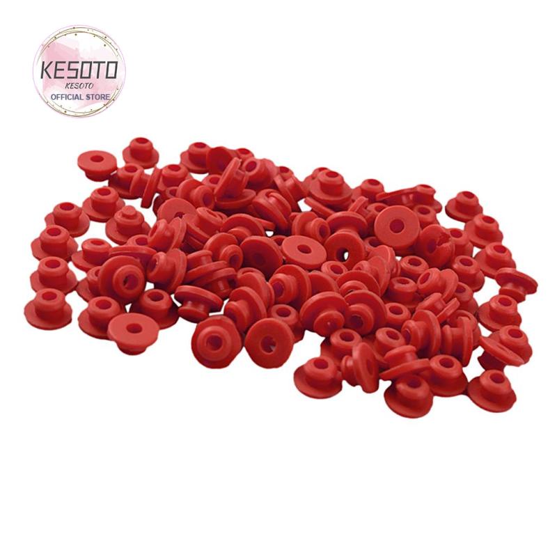 Set 100 Núm Ti Giả Bằng Cao Su Mềm Cho Máy In