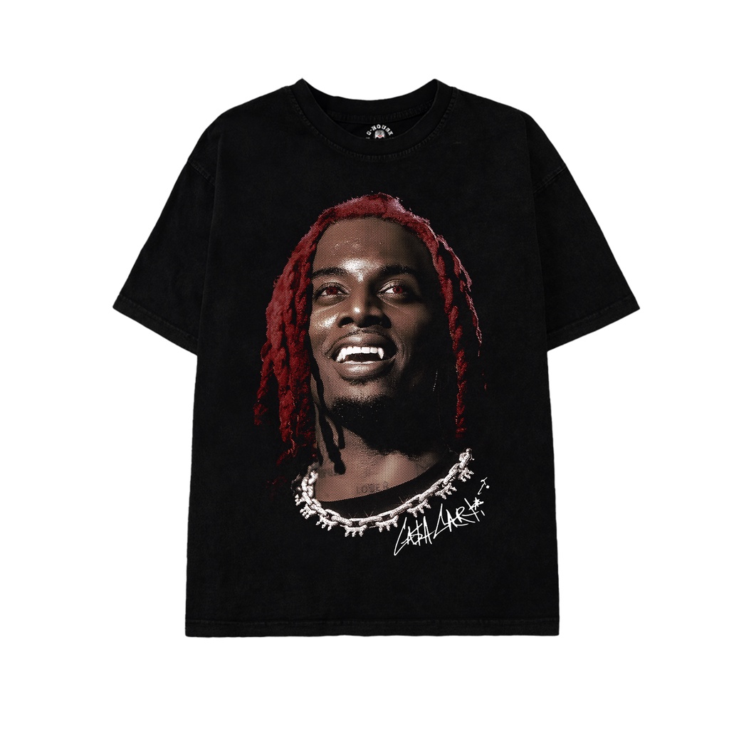 Áo Thun Rapper Playboi Carti Vampire Bigface Phong Cách Hip-hop Unisex G-House Lifestyle