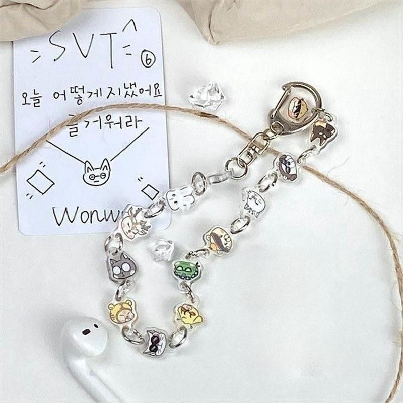 Móc Khóa acrylic In Hình Các Thành Viên Nhóm Nhạc seventeen