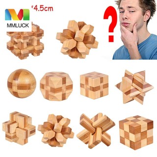 Khóa Gỗ 3d Đồ Chơi iq Dành Cho Trẻ Em Và Người Lớn