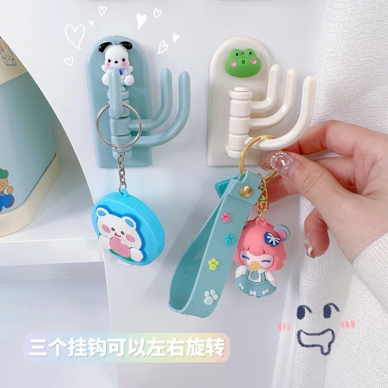 Móc Treo Đồ Dán Tường Đa Năng Kiểu Hoạt Hình Dễ Thương