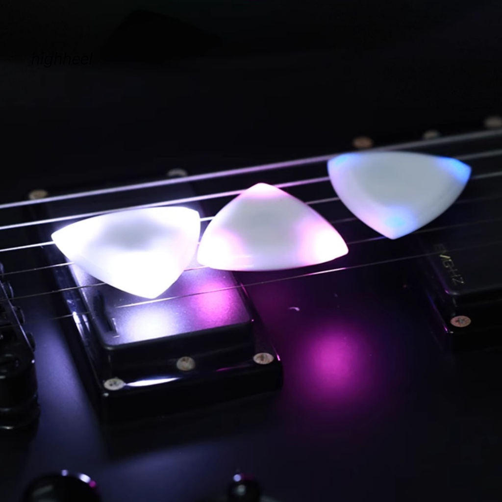 Miếng Gảy Đàn guitar Điện Tự Động Có Đèn led Phát Sáng