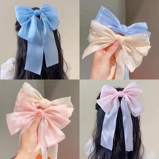 Kẹp tóc đính nơ bướm thời trang hàn quốc cho nữ