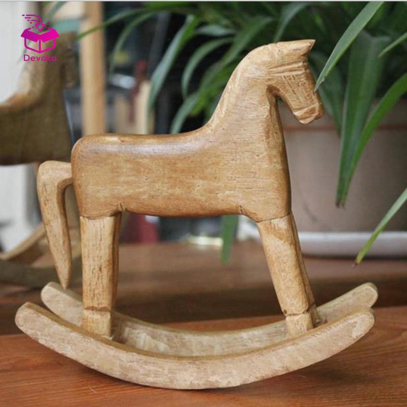 Devoko Ngựa Gỗ Bập Bênh 180Mm