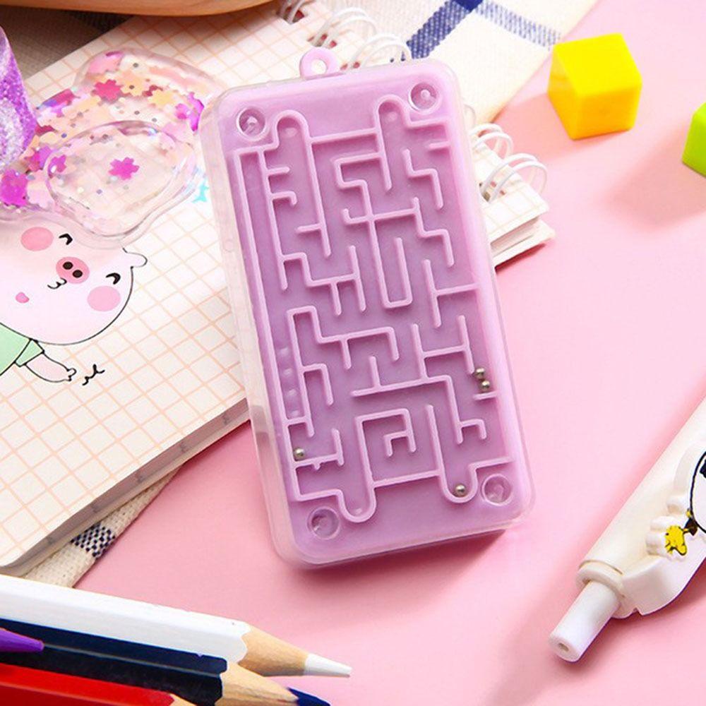 Mmluck Móc Khóa Máy Tính Bằng Nhựa 4 Màu Trong Suốt Họa Tiết Hoạt Hình Sáng Tạo