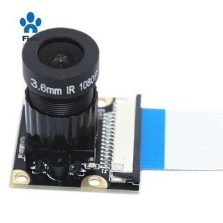 Mô-đun camera 1080p 5 triệu pixels 1.8 aperture 75° chip góc rộng ov5647 cho raspberry pi 2 / 4 / 3b +