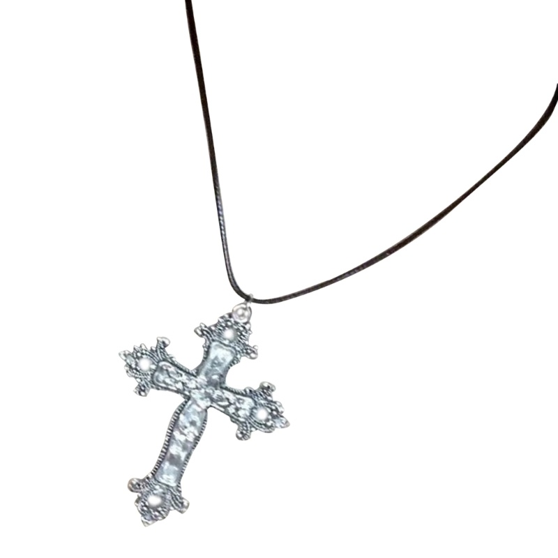 Vòng cổ Mặt Thánh Giá Phong Cách gothic Thời Trang Cho Nam Và Nữ