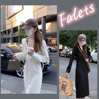 Váy Nữ Áo Hoodie Đầm Nỉ Dáng Dài Phong Cách Thời Trang Thu Đông Pháp Hàng Mới