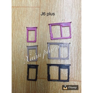 Bộ khay sim samsung j6+ / j6 plus