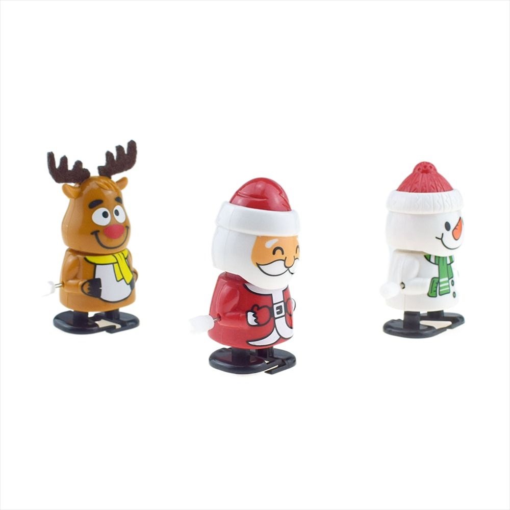 Mmluck Đồ Chơi Lên Dây Cót Hình Ông Già Noel Tuần Lộc Lắc Đầu Làm Quà Tặng Giáng Sinh Năm Mới