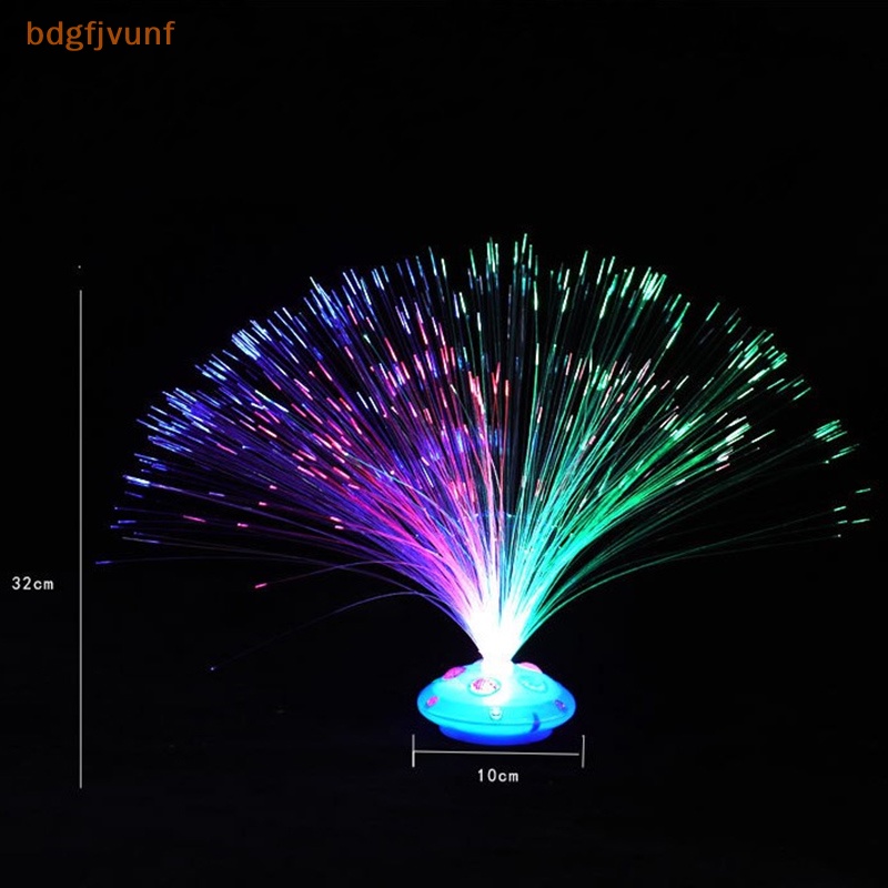 Bdgf Đèn Ngủ led Sợi Quang Nhiều Màu Sắc Hình Đồ Chơi Lãng Mạn vn