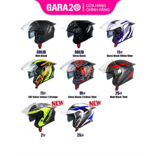 Mũ bảo hiểm 3/4 yohe 878 plus - gara20